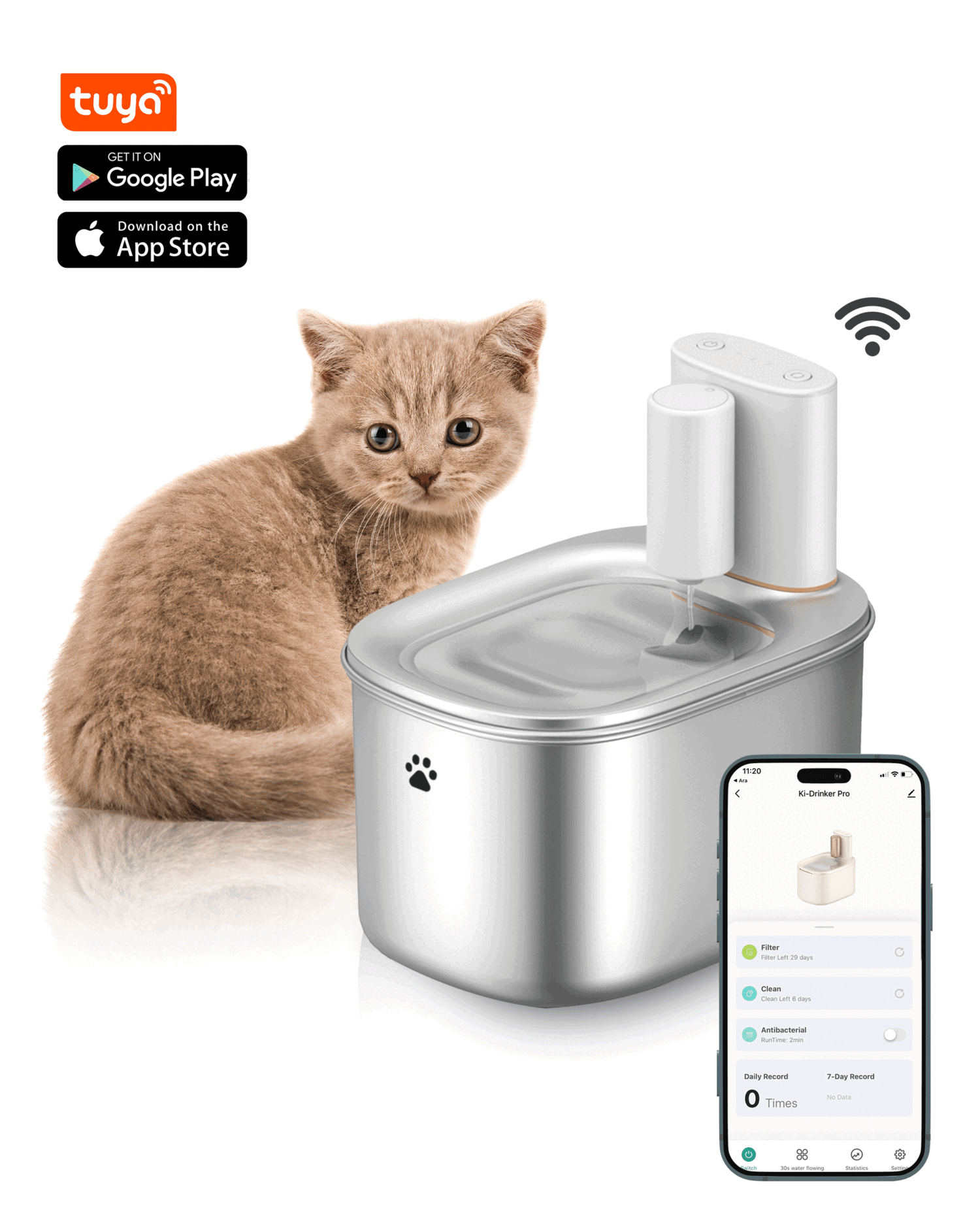 Ki-LitterBox + Ki-Feeder Pro + Ki-Drinker Pro SS - Görsel 3
