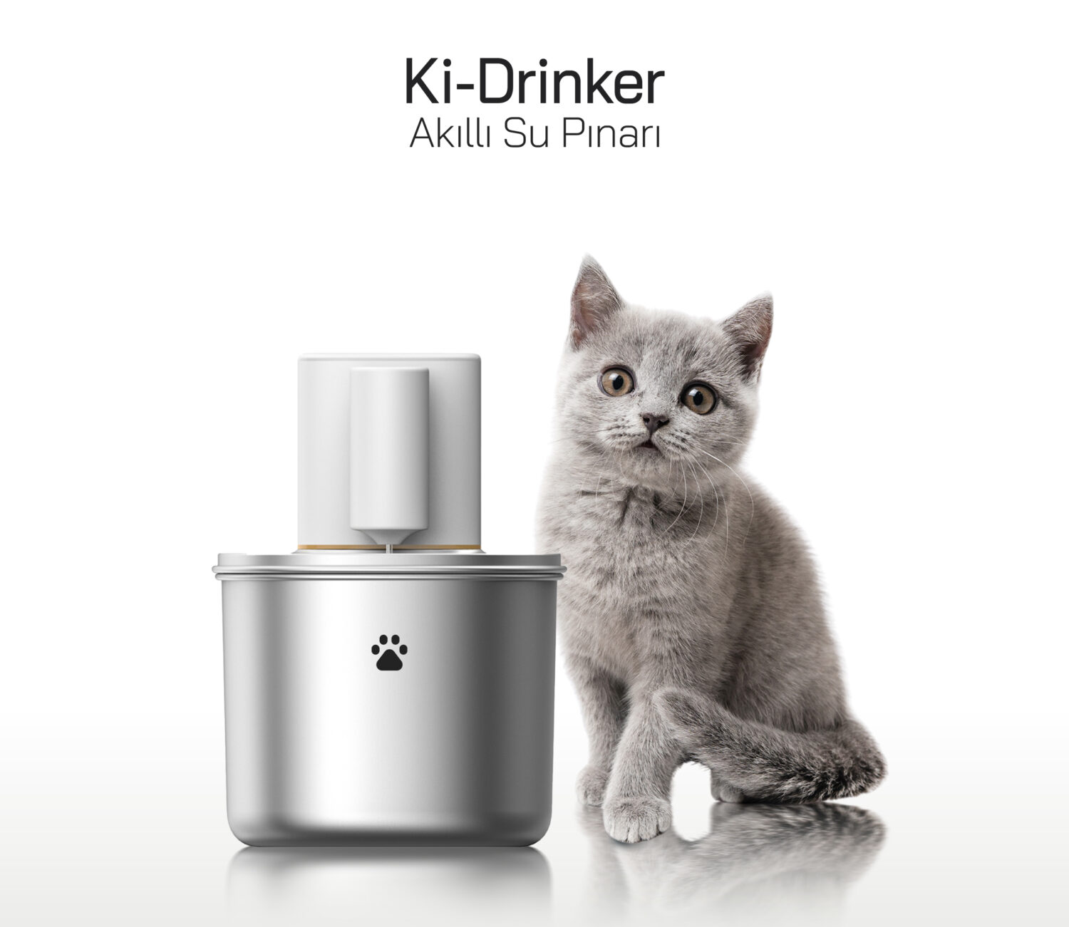 Ki-Drinker Pro Kablosuz Akıllı Su Pınarı